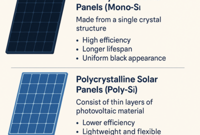 solar panel types